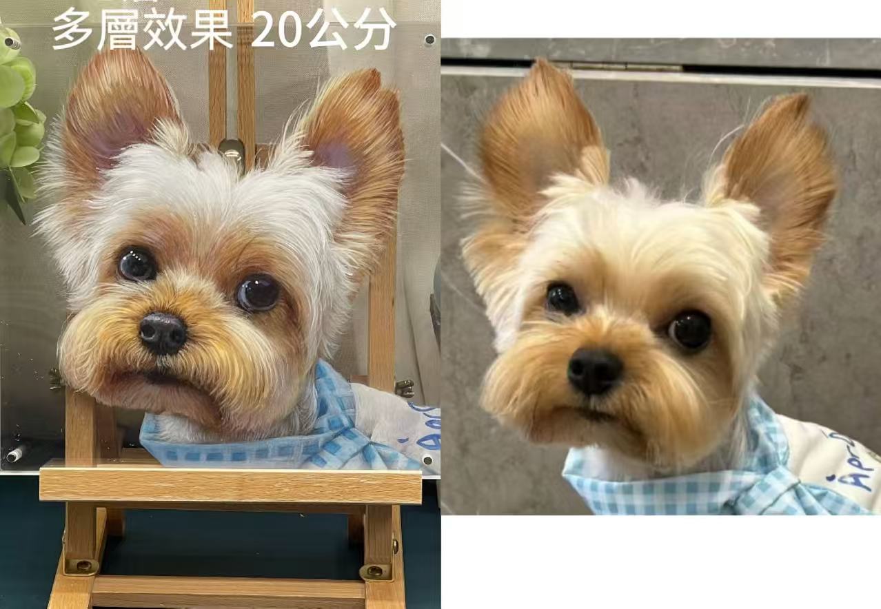 寵物玻璃畫 详情图