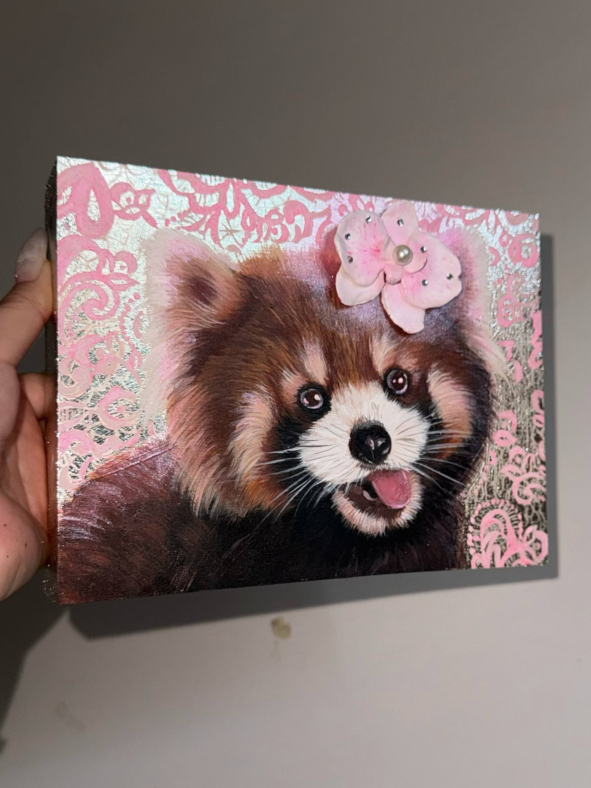寵物油畫 详情图